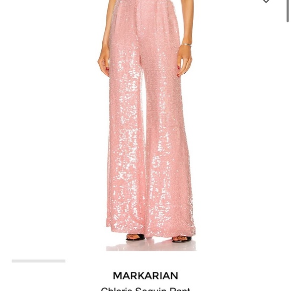 Markarian Chloris Sequin Pants Size 0/XS - Picture 3 of 9